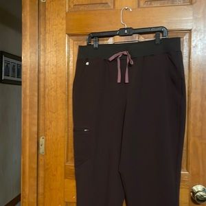 Figs espresso Zamora scrub pants XL TALL
